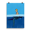 Impresión digital "FREE SURF"