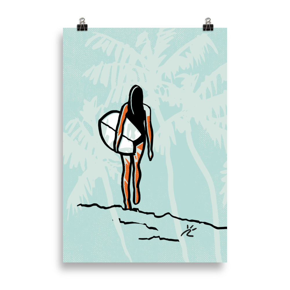 Impresión digital "The paradise in you"