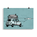 Impresión digital "Moroccan Surf Adventures"