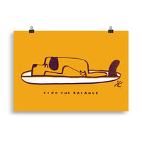 Impresión digital "Find the balance"