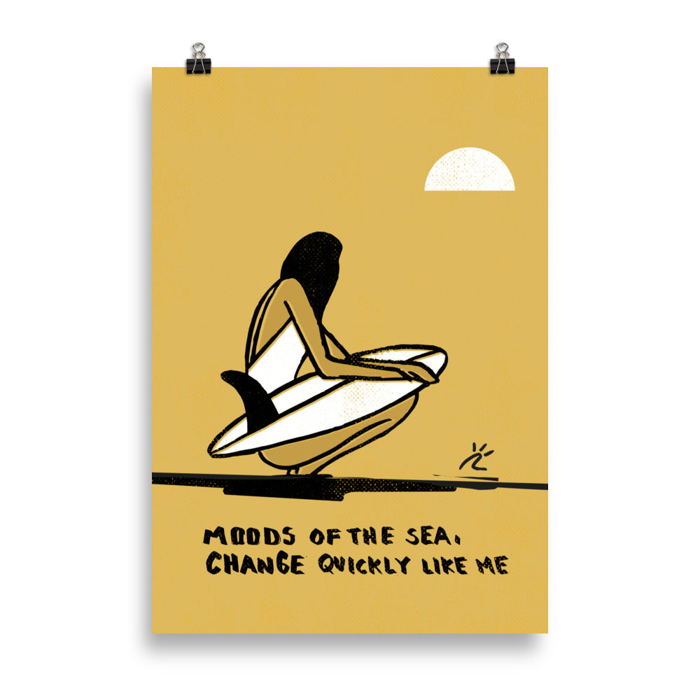 Impresión digital "Moods of the sea"