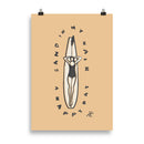 Impresión digital "Sand in my hair"