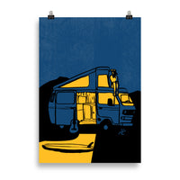 Impresión digital "The songs writer"