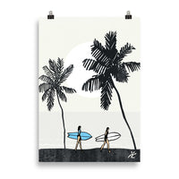 Impresión digital "Twins"