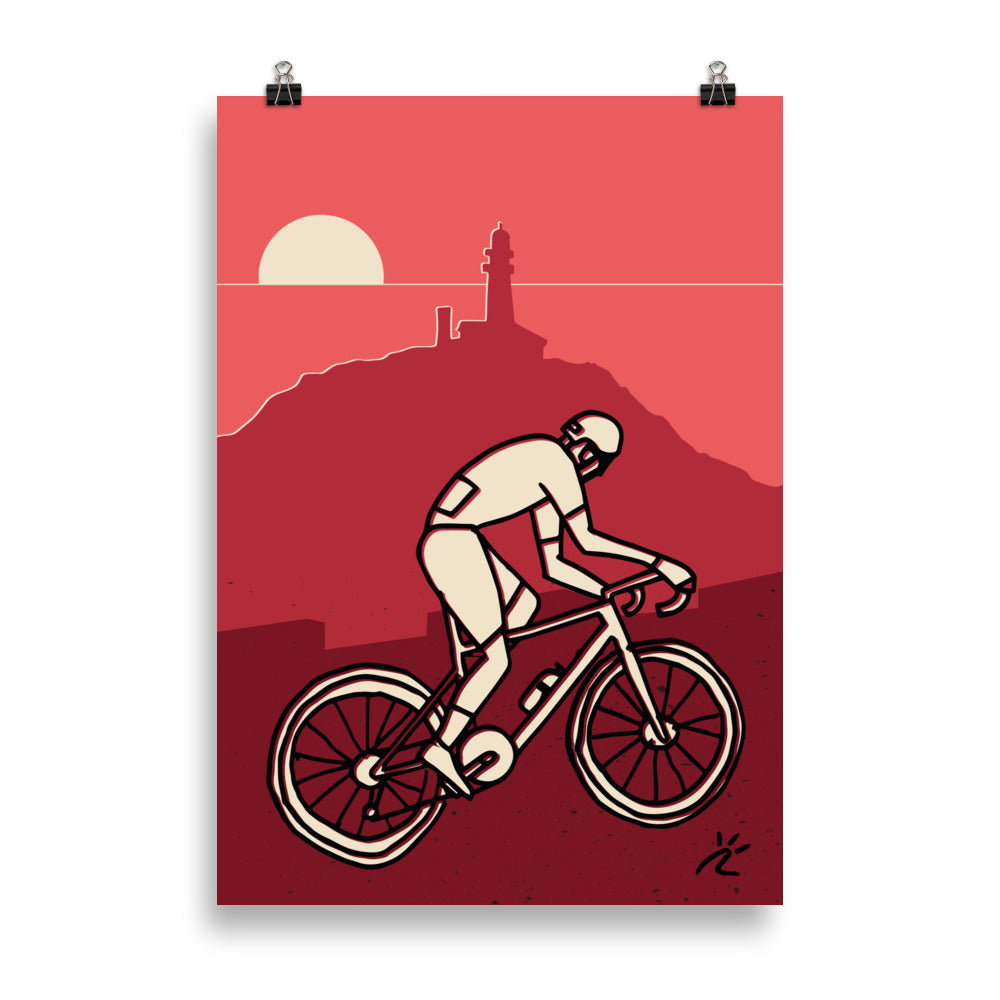 Impresión digital "Ride to the Sun"