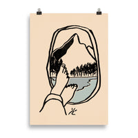 Impresión digital "Favorite View · Mountain"