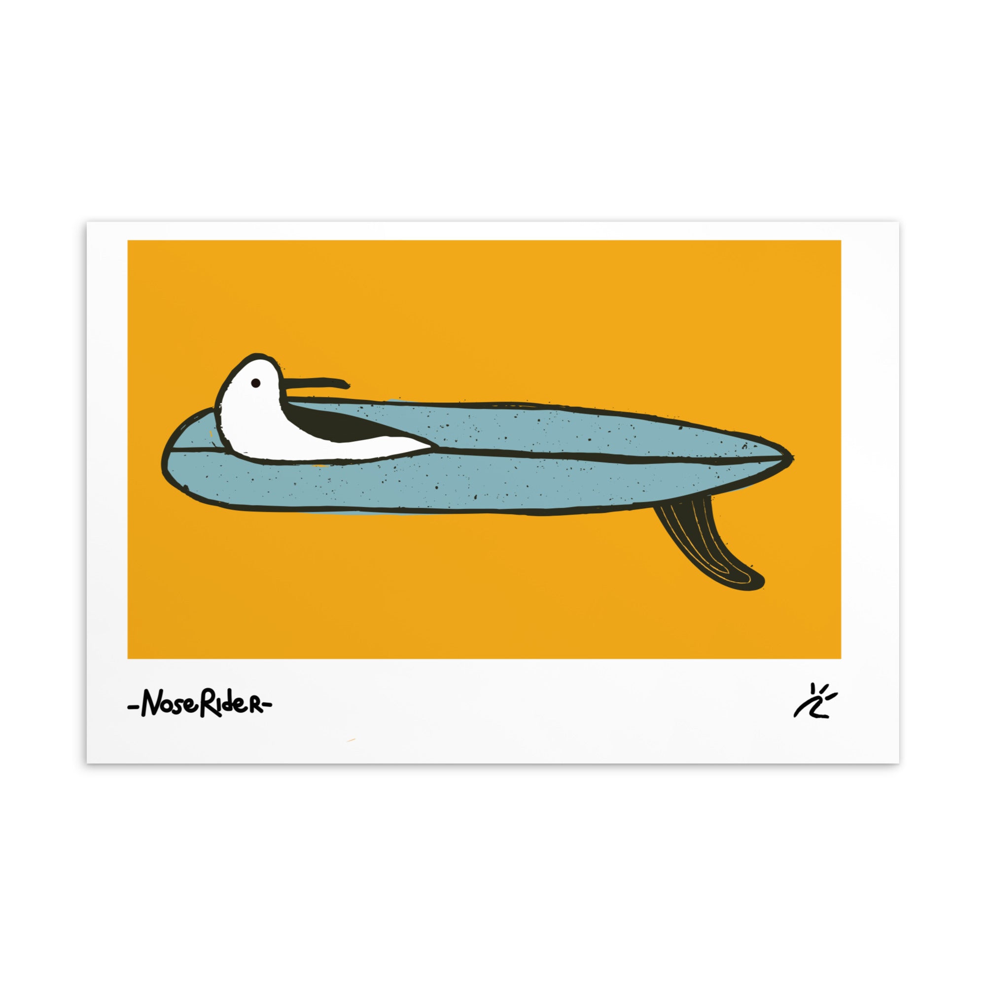 Postcard "Noserider"