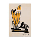 Postcard "Morning routine"