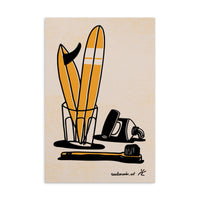 Postcard "Morning routine"