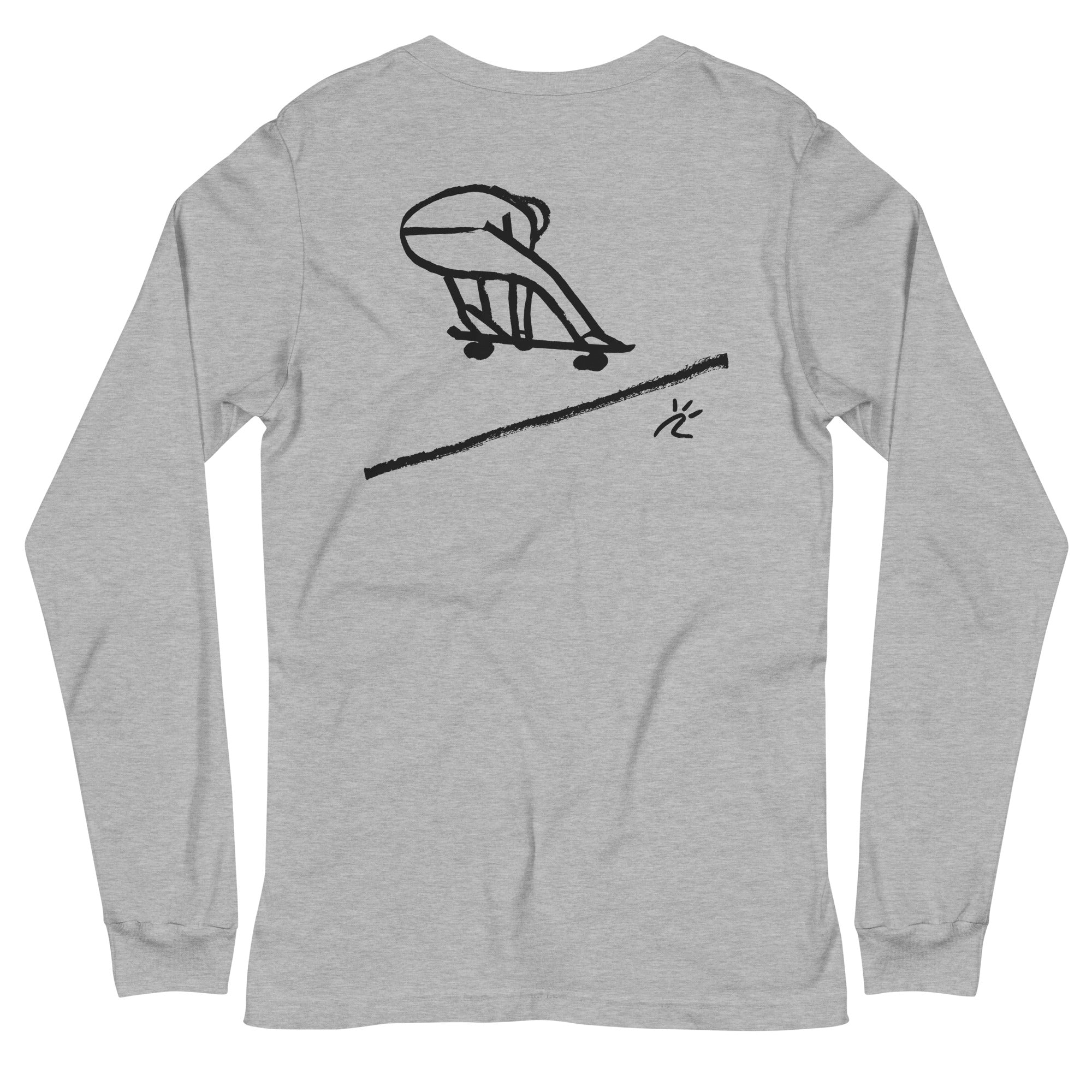 Camiseta manga larga unisex "Streak"