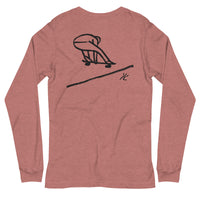 Camiseta manga larga unisex "Streak"