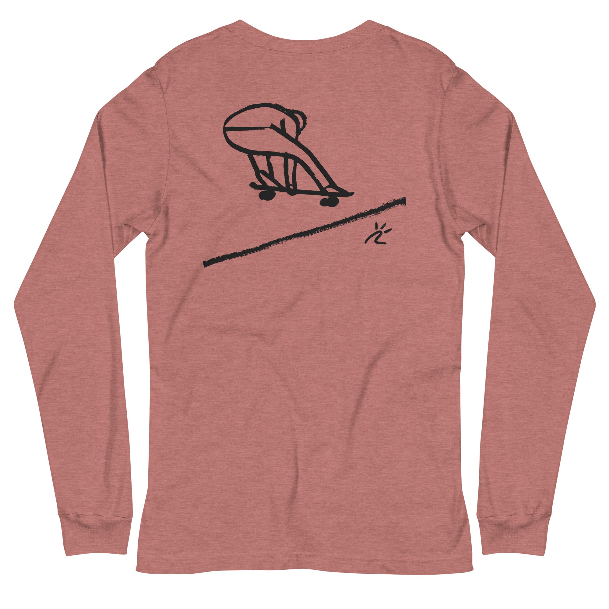 Camiseta manga larga unisex "Streak"