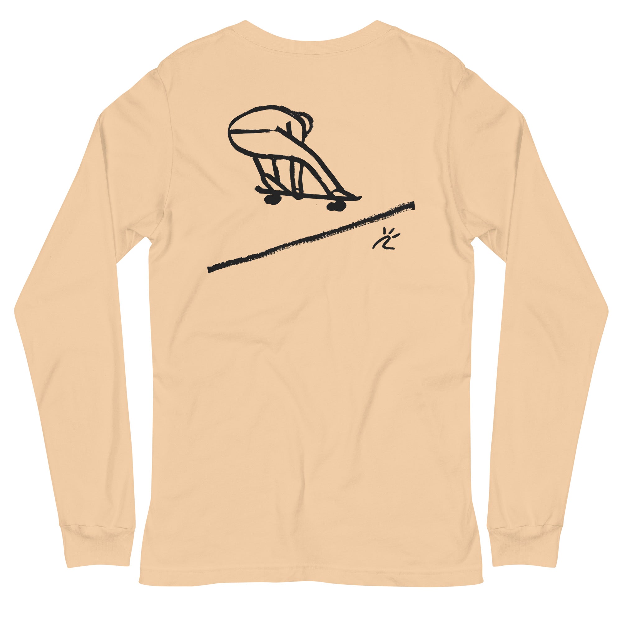 Camiseta manga larga unisex "Streak"