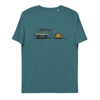 Camiseta de algodón orgánico unisex "Dawn Waves"