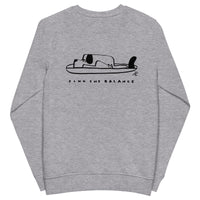 Sudadera orgánica unisex "Find the Balance"