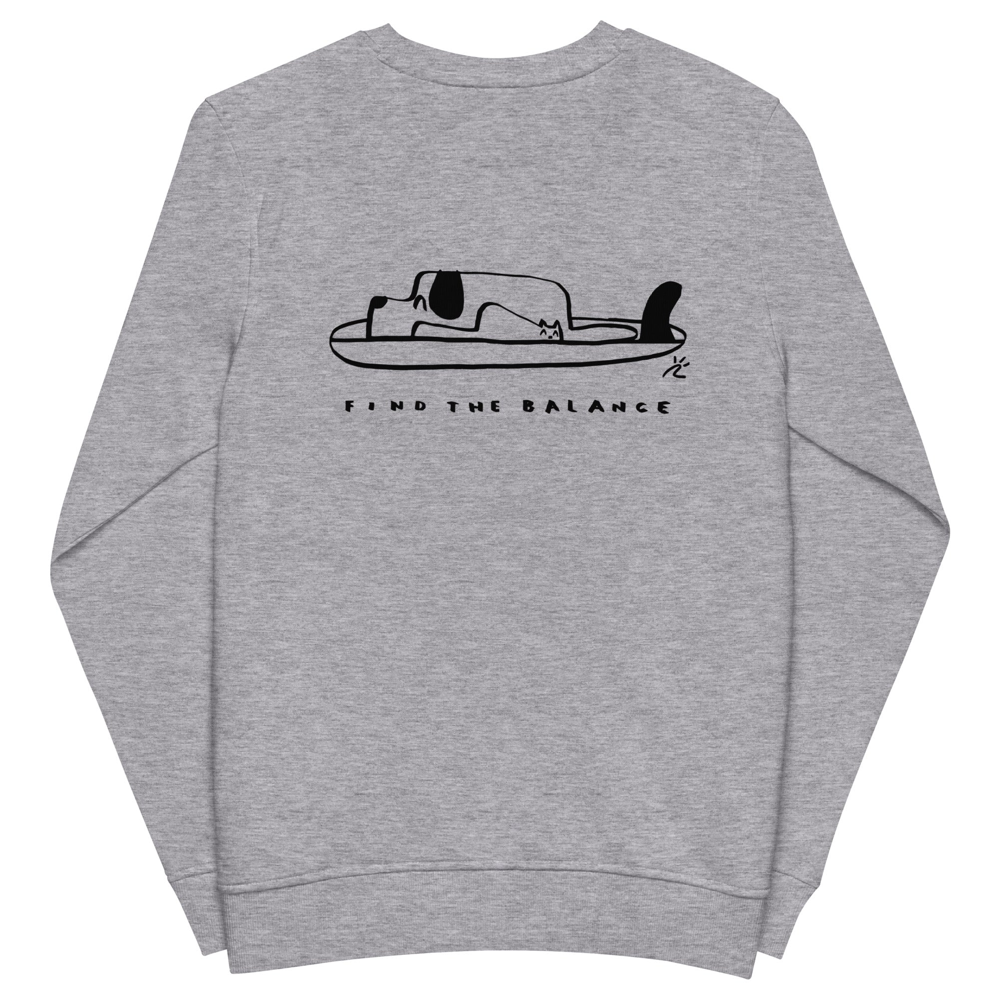 Sudadera orgánica unisex "Find the Balance"