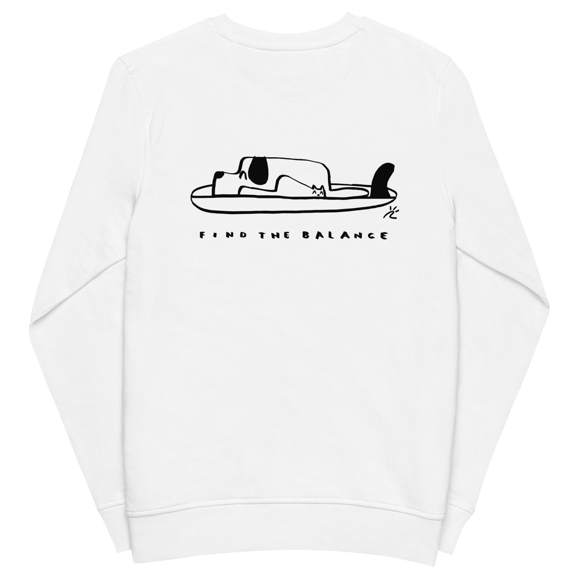 Sudadera orgánica unisex "Find the Balance"