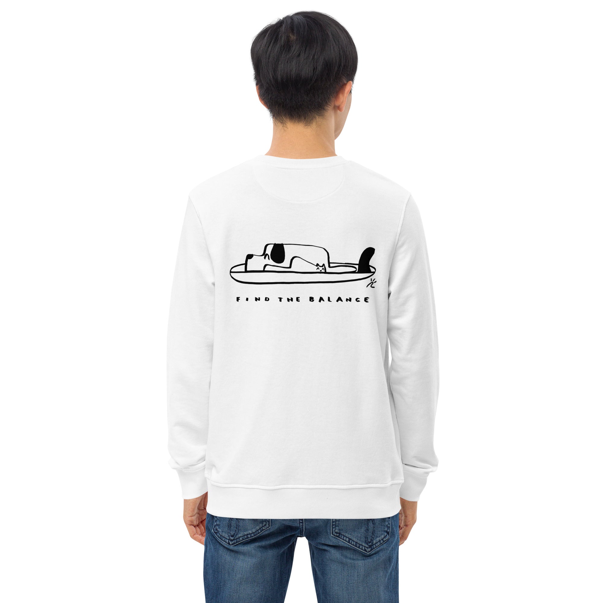 Sudadera orgánica unisex "Find the Balance"