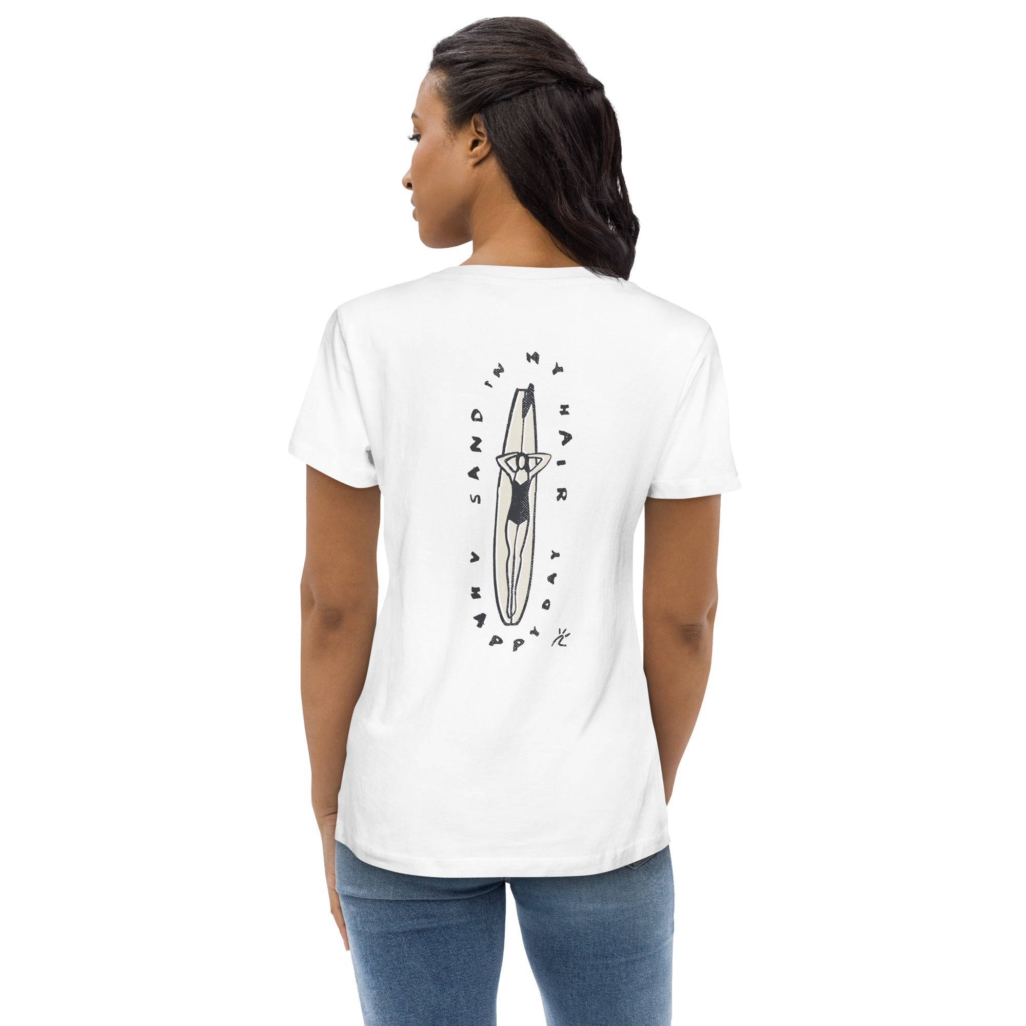 Camiseta ecológica ajustada para mujer · Women's fitted eco tee